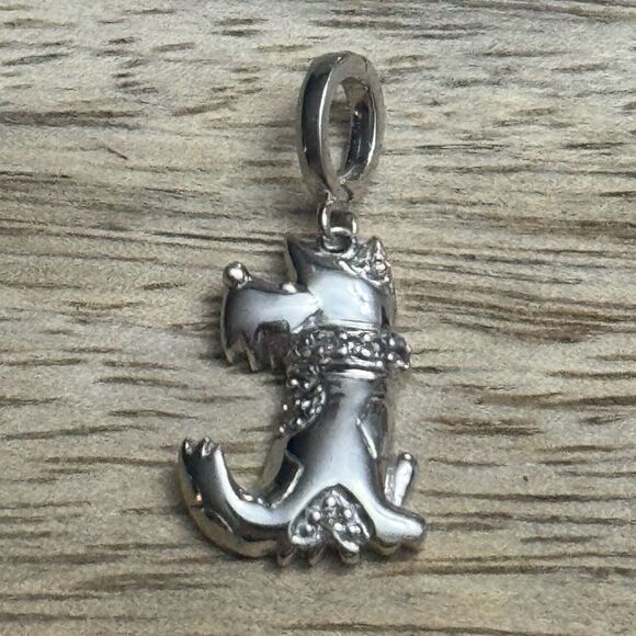 Sterling Silver 925 Scottish Terrier Charm - Picture 1 of 3